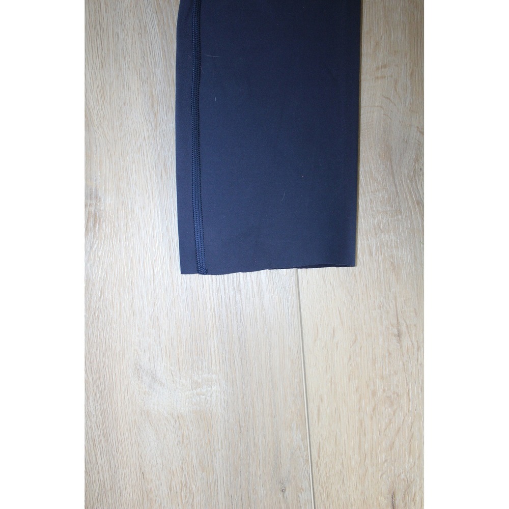 Lululemon Navy Blue High Rise Cropped Leggings Size 6 Activewear Running - Picture 5 of 9